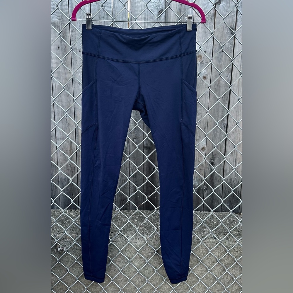 Lululemon Leggings Navy Blue Size 8
